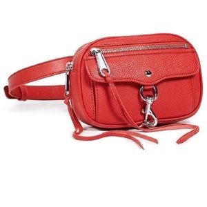 Rebecca Minkoff Blythe Belt Bag Red